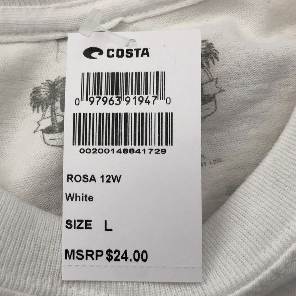 COSTA TEE SHIRT Long sleeves NWT sz various